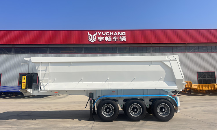 Youcan 24CBM U-Shape Rear Dump Semi-trailer